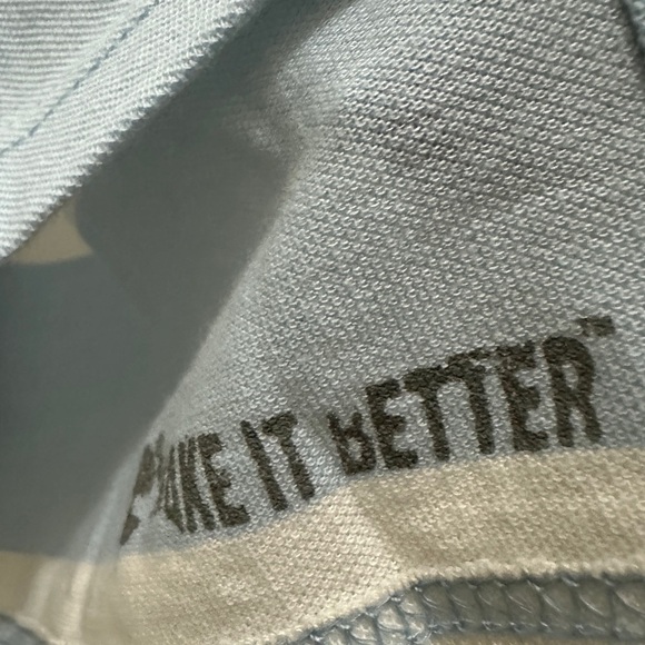 246 Timberland | EUC Blue & White Striped Polo Shirt (Size M) - Picture 5 of 15